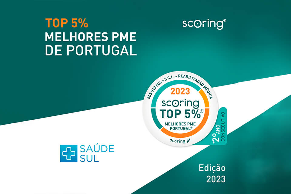 Saúde Sul 5% Melhores PME de Portugal SCORING